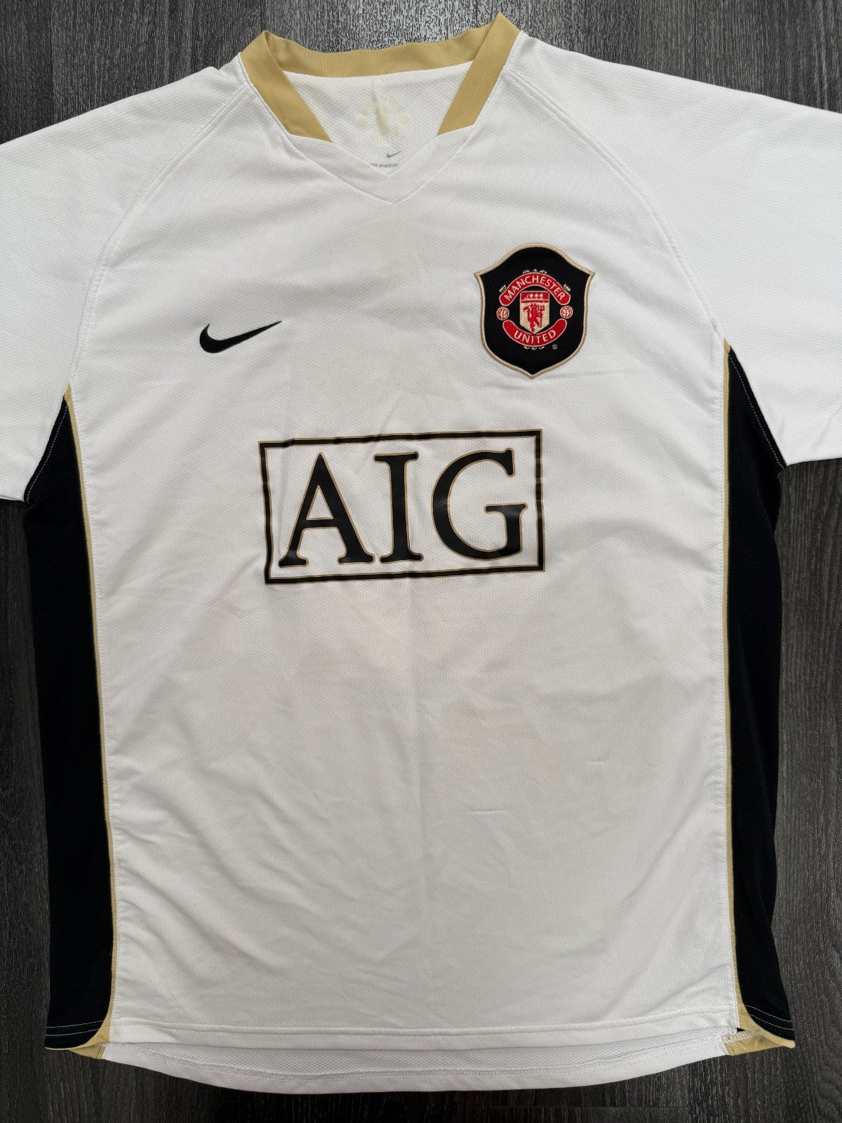 Original Nike Manchester United 2006/2007 Away Shirt ROONEY 8 Mens Large3