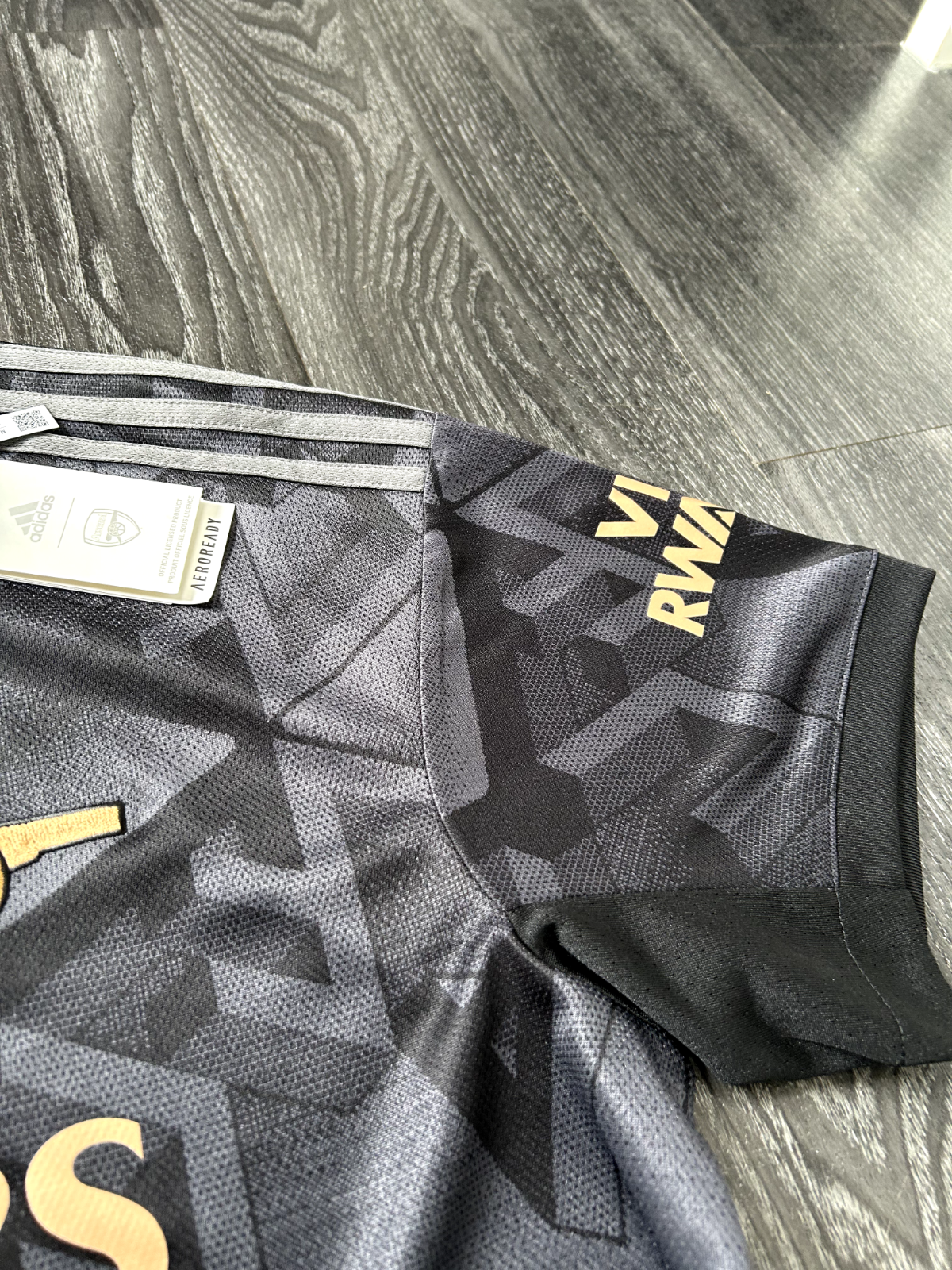 BRAND NEW Original Adidas Arsenal 2022/2023 Away Shirt G Jesus 9 Mens Large5