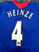 Authentic Nike Manchester United 2005/2006 Away Shirt Heinze 4 Mens Extra Large10