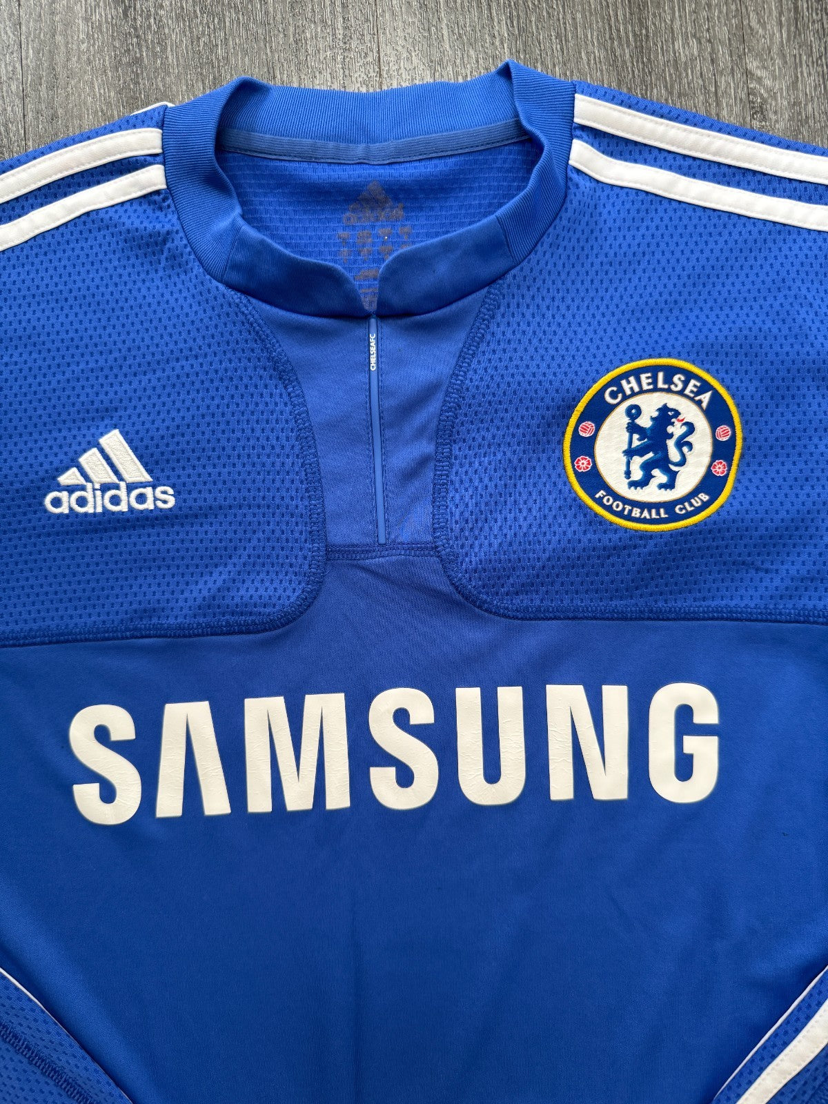 Original Adidas Chelsea 2009/2010 Long Sleeve Home Shirt Mens Small1