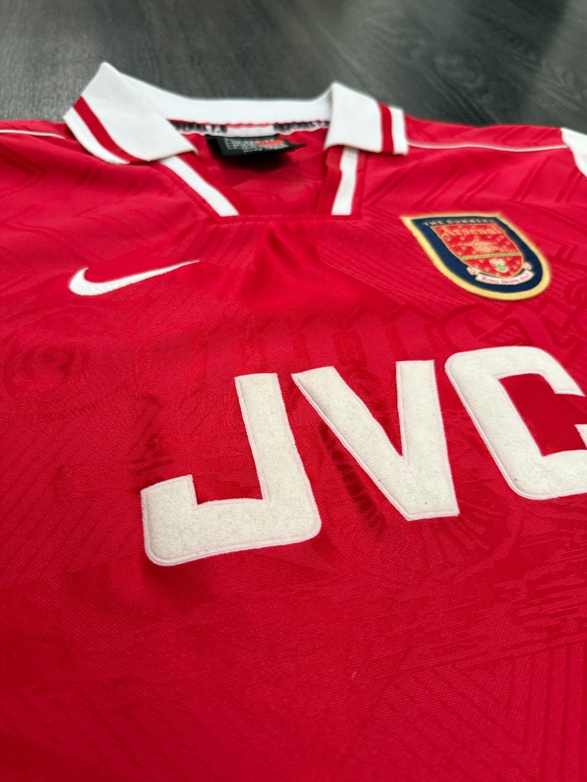 Original Nike Arsenal 1996/1997 Home Shirt Mens Small2
