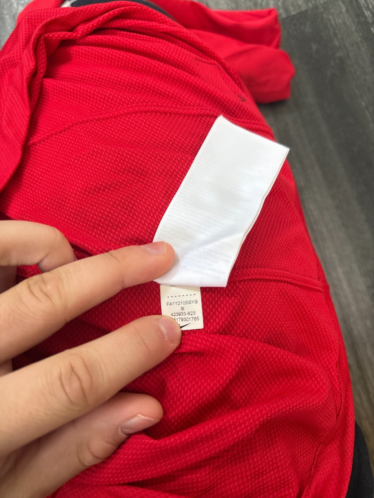 Nike Manchester United 2011/2012 Long Sleeve Home Shirt OWEN 7 Mens Small S6