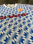 Original Adidas Manchester United 1990/1991 Away Shirt Mens Large8