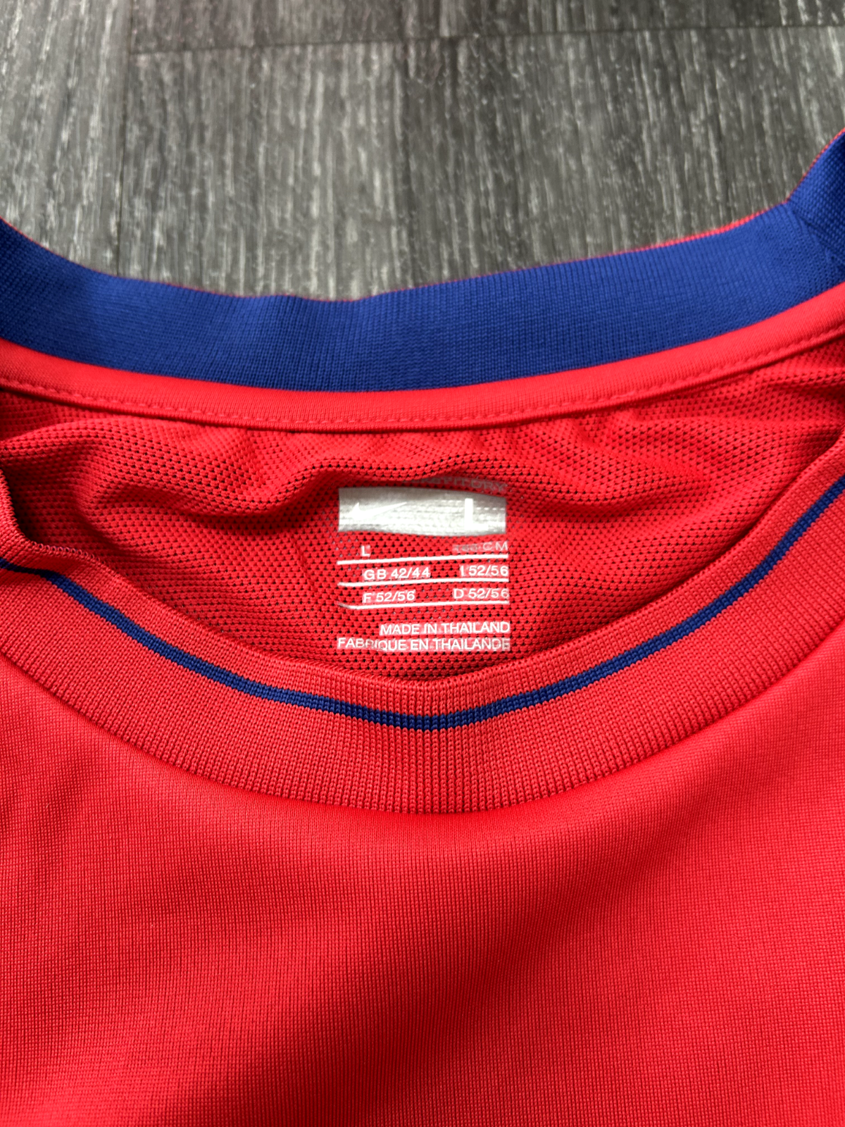 Original Authentic Nike Manchester United 2008/2009 Training Shirt Mens Large6