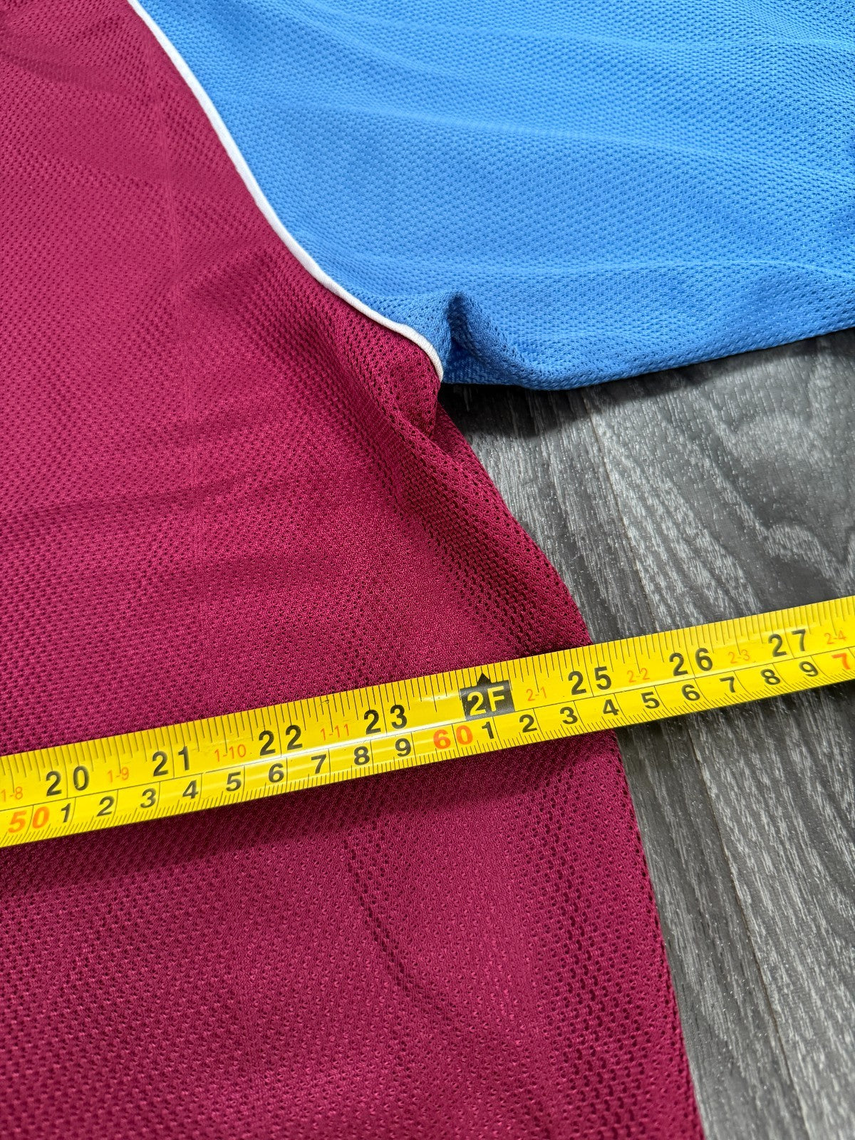 Original Authentic Reebok Aston Villa 1998/1999 Home Shirt Mens XXL 2XL4