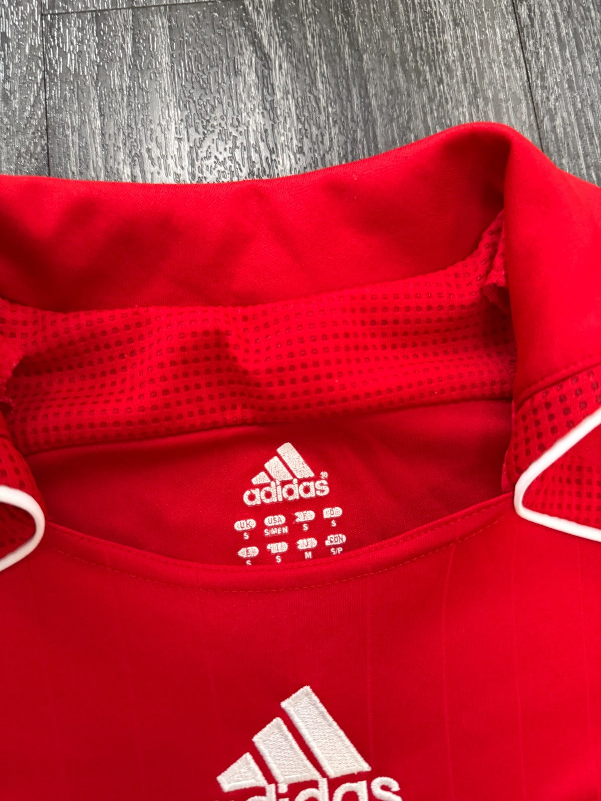 Original Authentic Adidas Liverpool 2006/2007 Long Sleeve Home Shirt Mens Small2