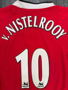 Original Nike Manchester United 2004/2005 Home Shirt V NISTELROOY 10 Mens XL1