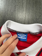 Original Umbro Manchester United 1999 Champions League Home Shirt Mens XL2