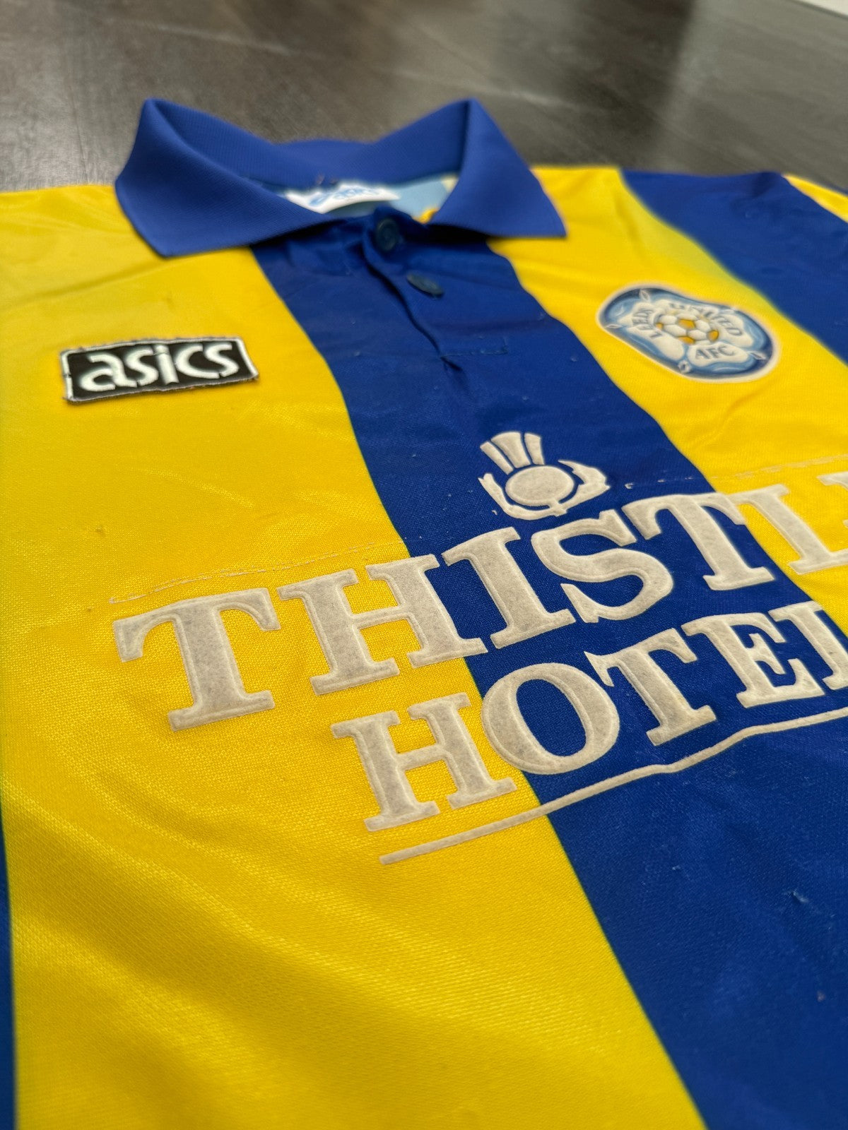 Original Asics Leeds United 1993/1994 Away Shirt Mens Extra Large3