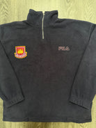 Original Fila West Ham United 1999/2000 Fleece Quarter Zip Mens Large0