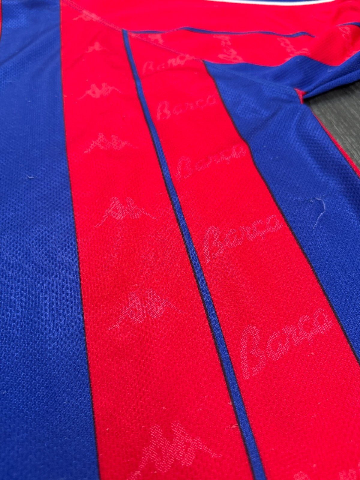 Original Kappa Barcelona 1997/1998 Home Shirt Mens Medium M11