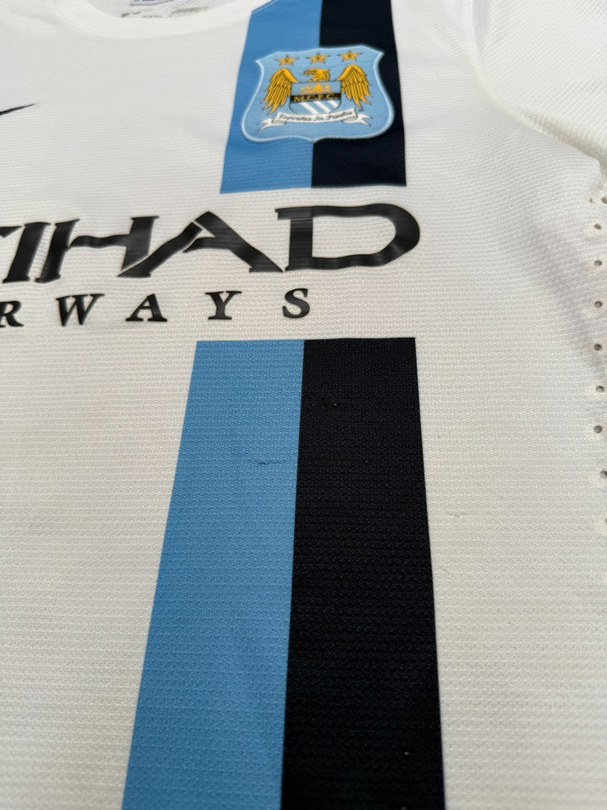 PLAYER ISSUE Nike Manchester City 2013/2014 Third Shirt Mens Large5