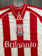 Original Authentic Le Coq Sportif Stoke City 2001/2002 Home Shirt Mens XXL 2XL1