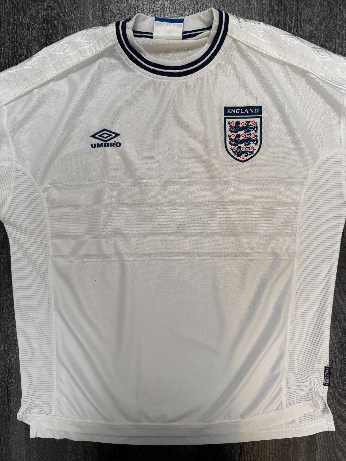 Original Umbro England 2000 Home Shirt Mens XXL 2XL0