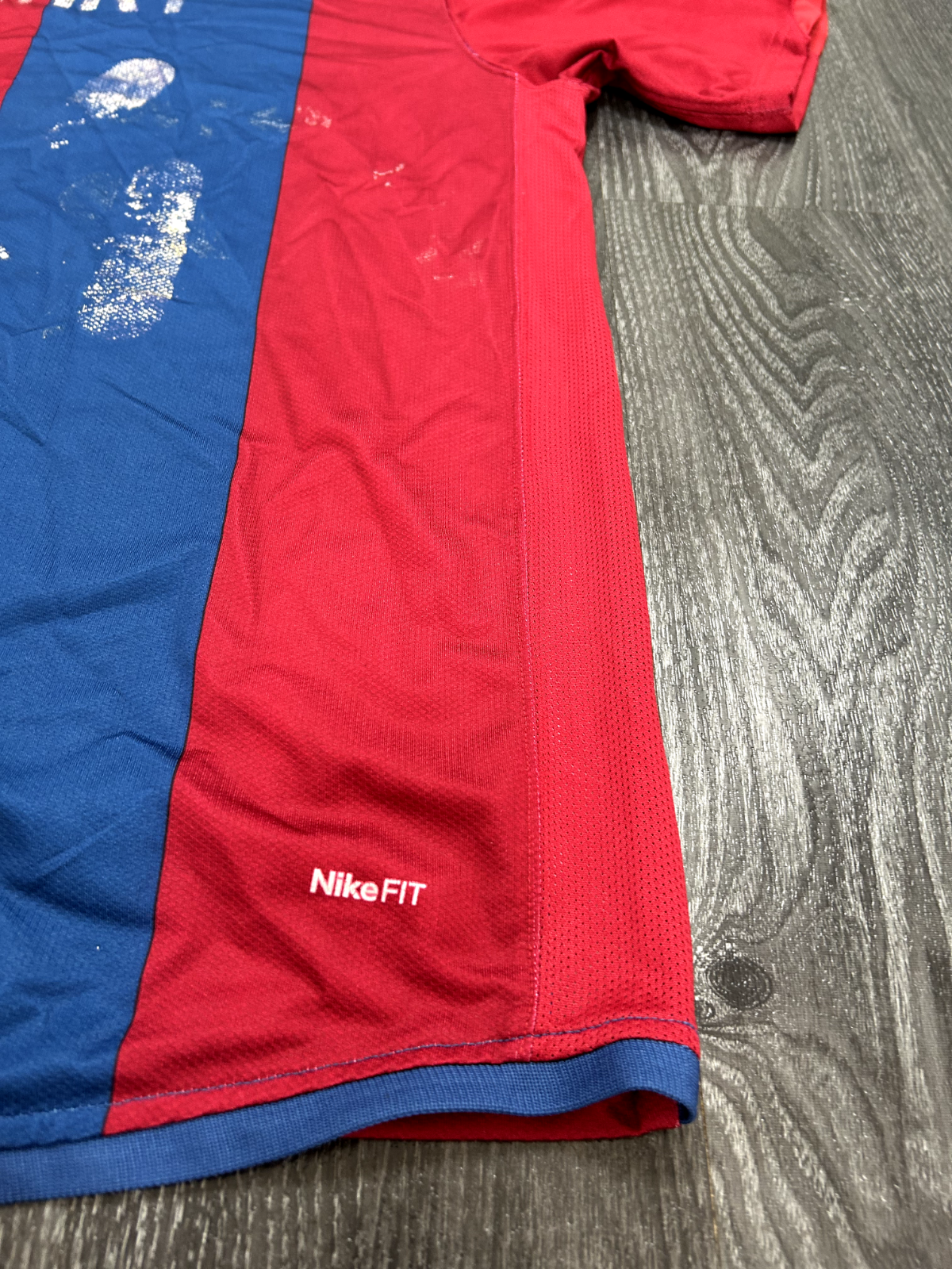 Original Authentic Nike Barcelona 2006/2007 Home Shirt Henry 14 Mens Large16