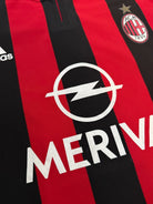 PLAYER ISSUE Adidas AC Milan 2003/2004 Home Shirt Mens Large L3