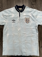 Original Authentic Umbro England 1988 Third Shirt Small Mens0