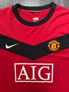 Original Nike Manchester United 2009/2010 Home Shirt Mens XXL 2XL1