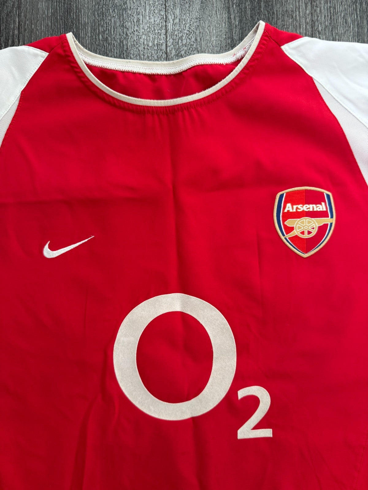 Original Authentic Nike Arsenal 2002/2003 Home Shirt Mens XXL 2XL2