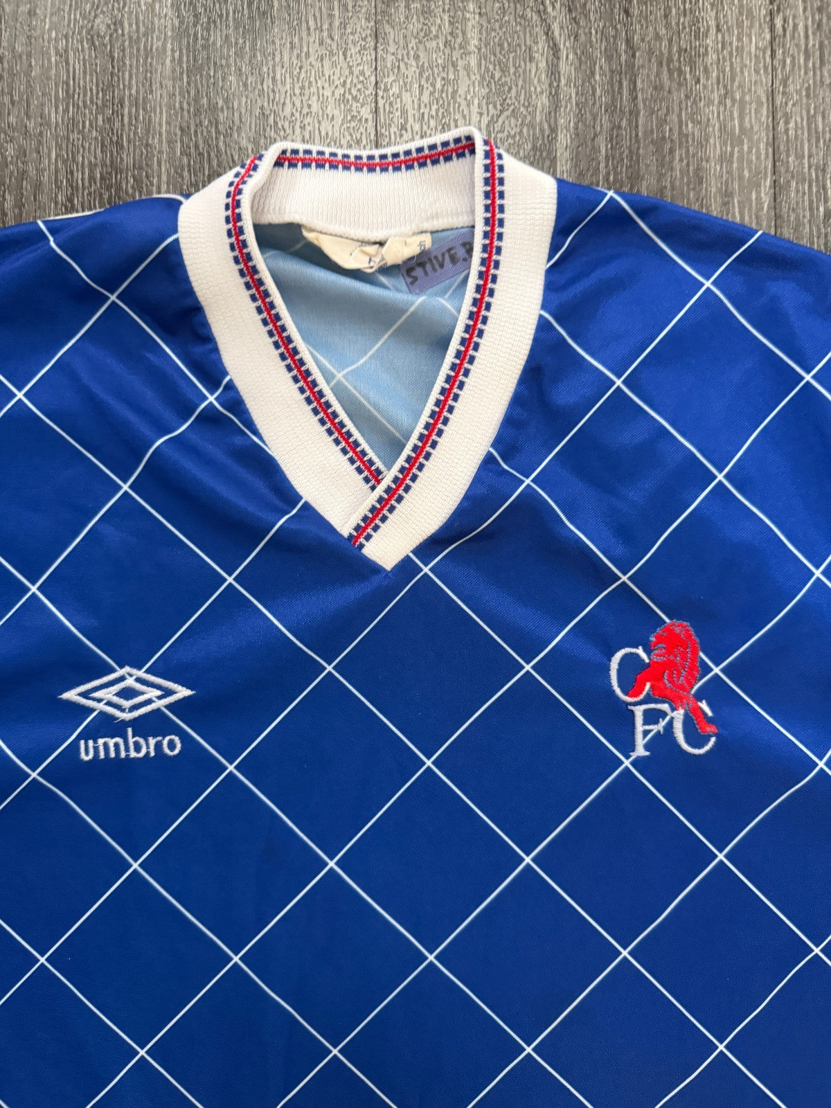 Original Authentic Umbro Chelsea 1987/1988 Home Shirt Mens Medium1