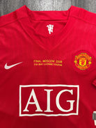 BNWT Original Nike Manchester United 2007/2008 Home Shirt MOSCOW 2008 Mens 3XL1