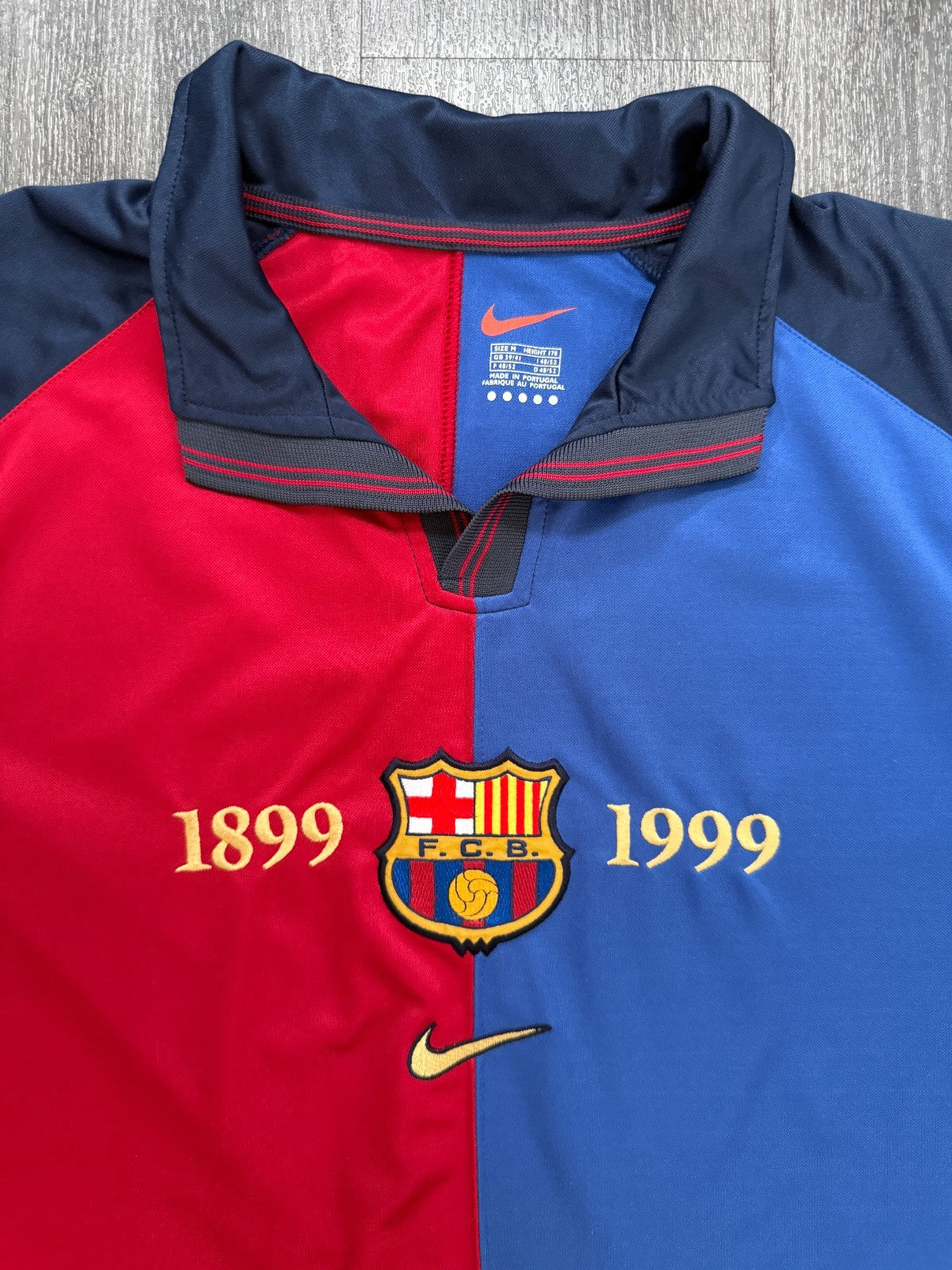 Original Nike Barcelona 1999/2000 Home Shirt Mens Medium1