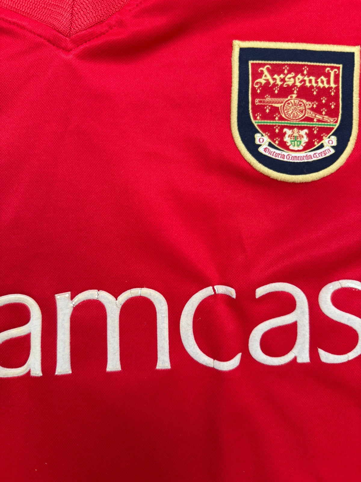 Original Nike Arsenal 2000/2001 Home Shirt MORRISON 14 Mens Large4