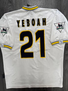 Original Puma Leeds United 1996/1997 Home Shirt YEBOAH 21 Mens Medium0