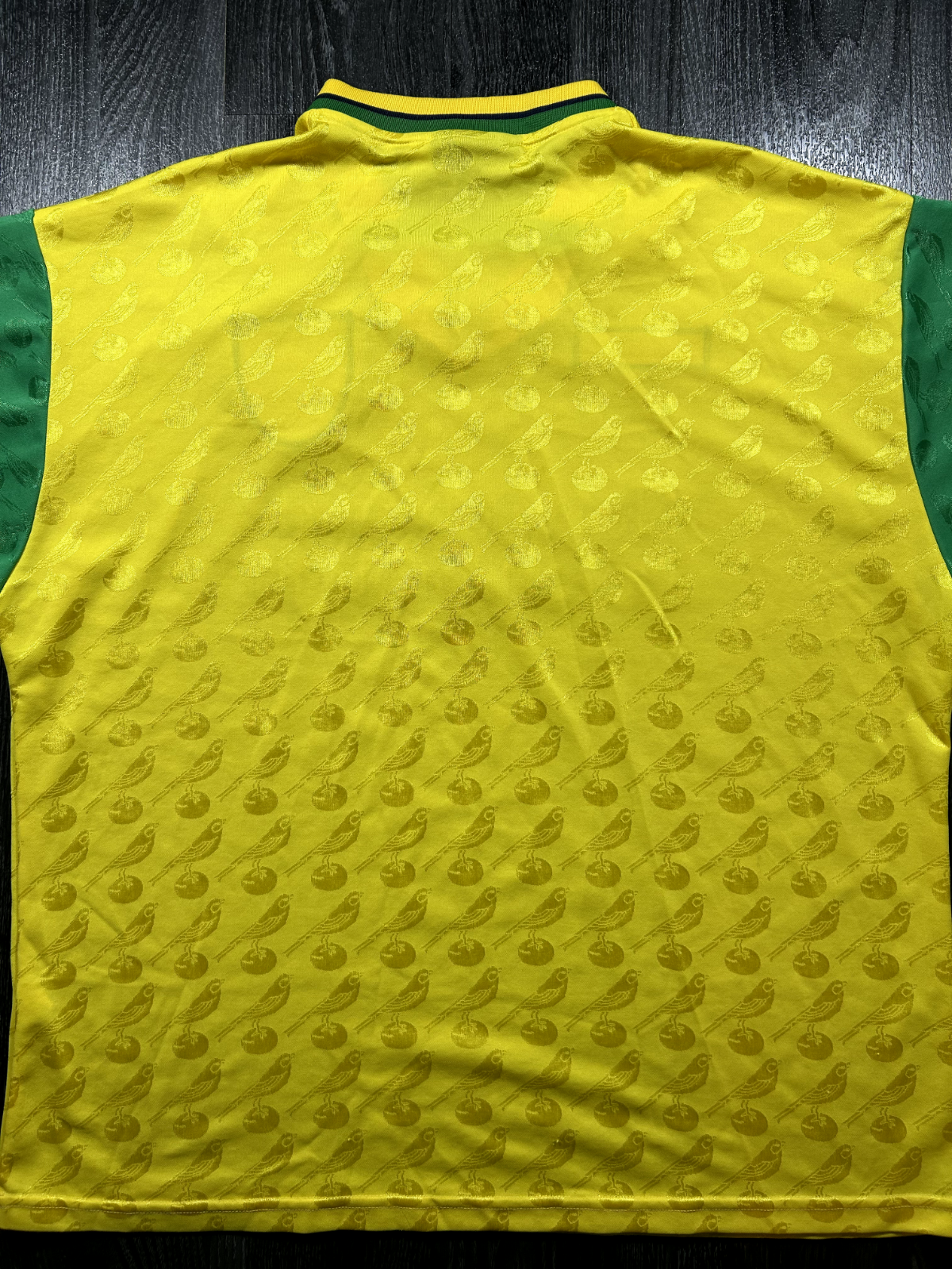 Original Authentic Mitre Norwich City 1996/1997 Home Shirt XXL Mens10