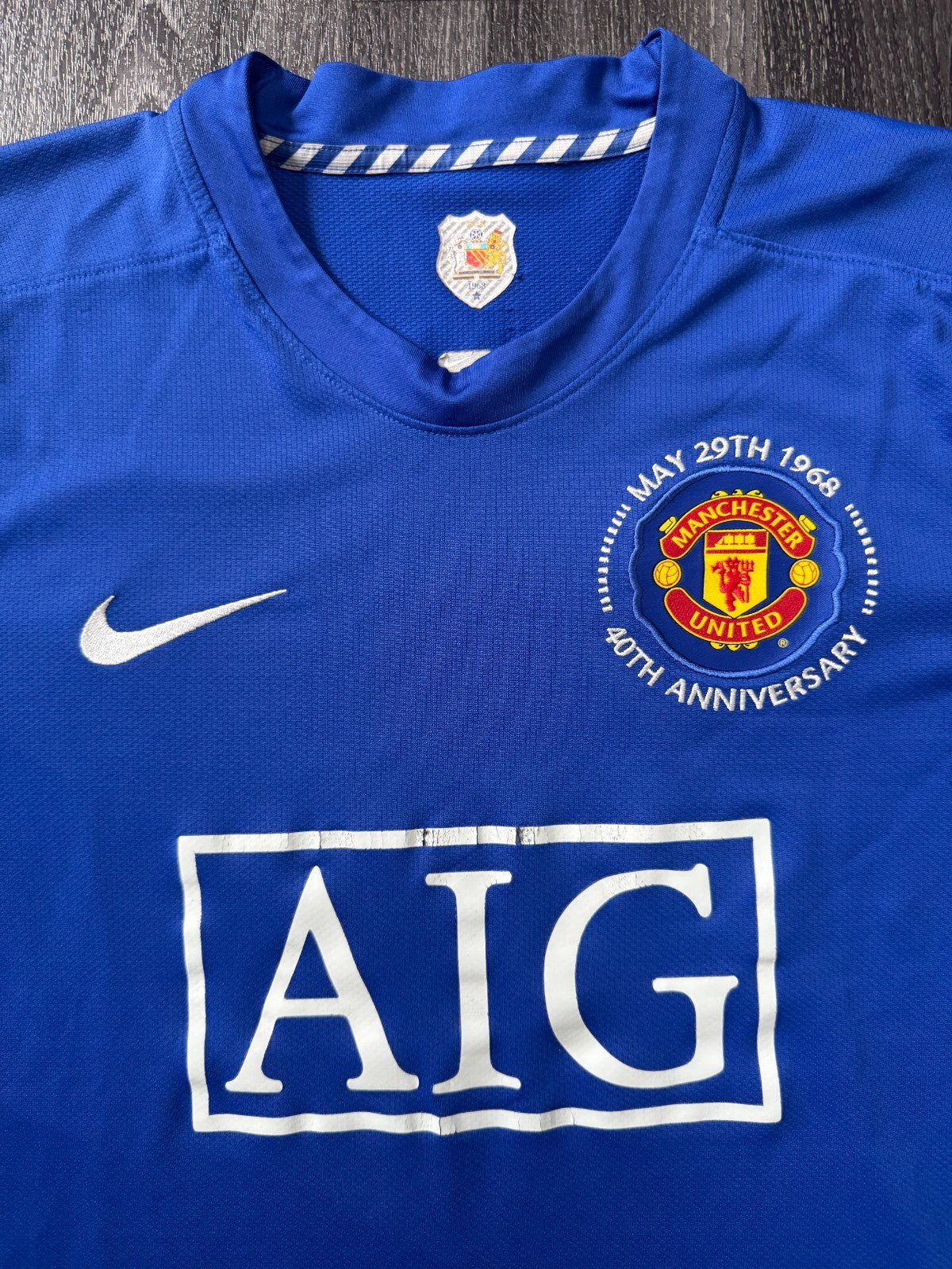 Nike Manchester United 2008/2009 Third Shirt HARGREAVES 4 Mens Large1