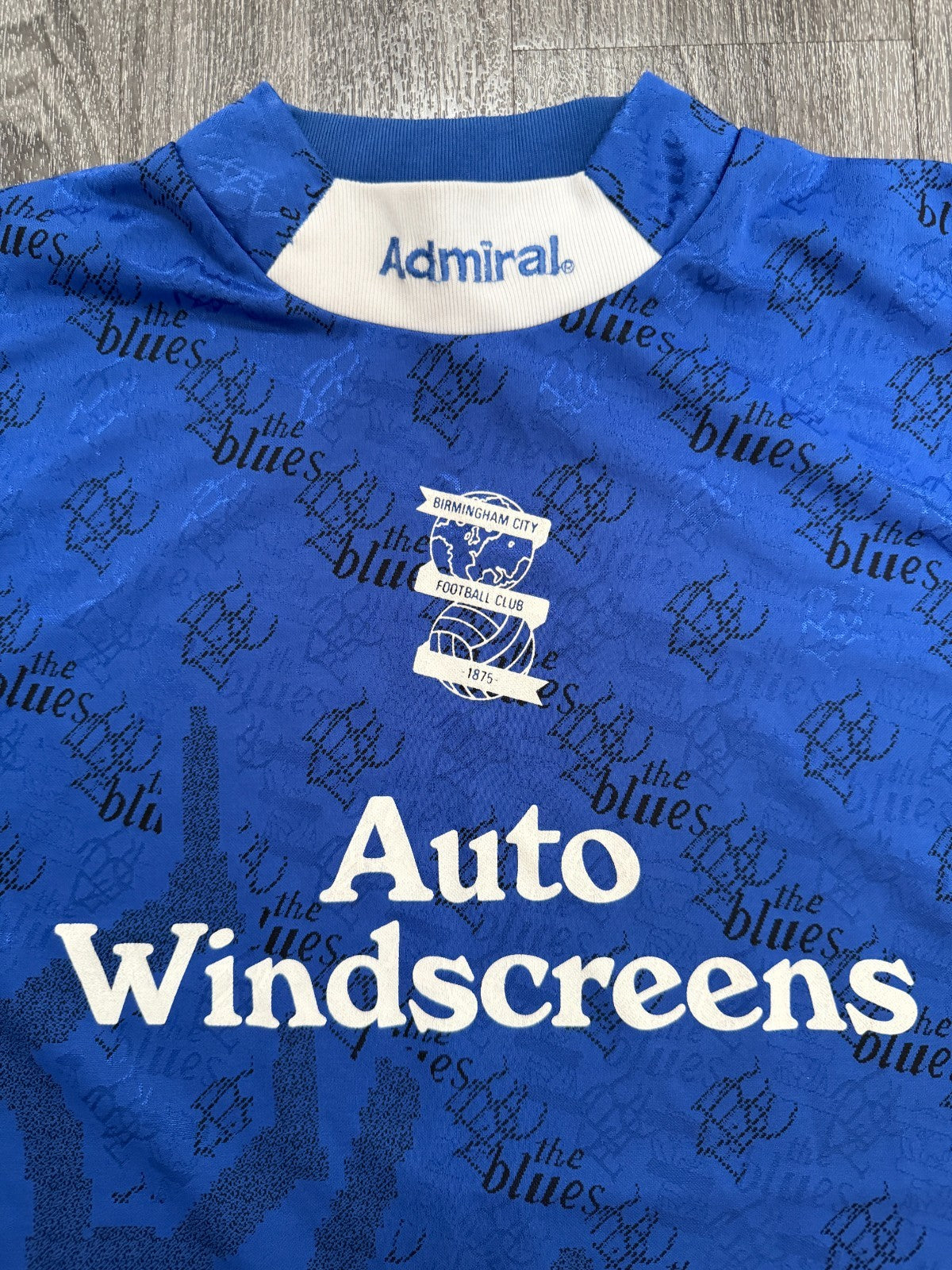 Original Admiral Birmingham City 1995/1996 Home Shirt Mens Extra Large XL1