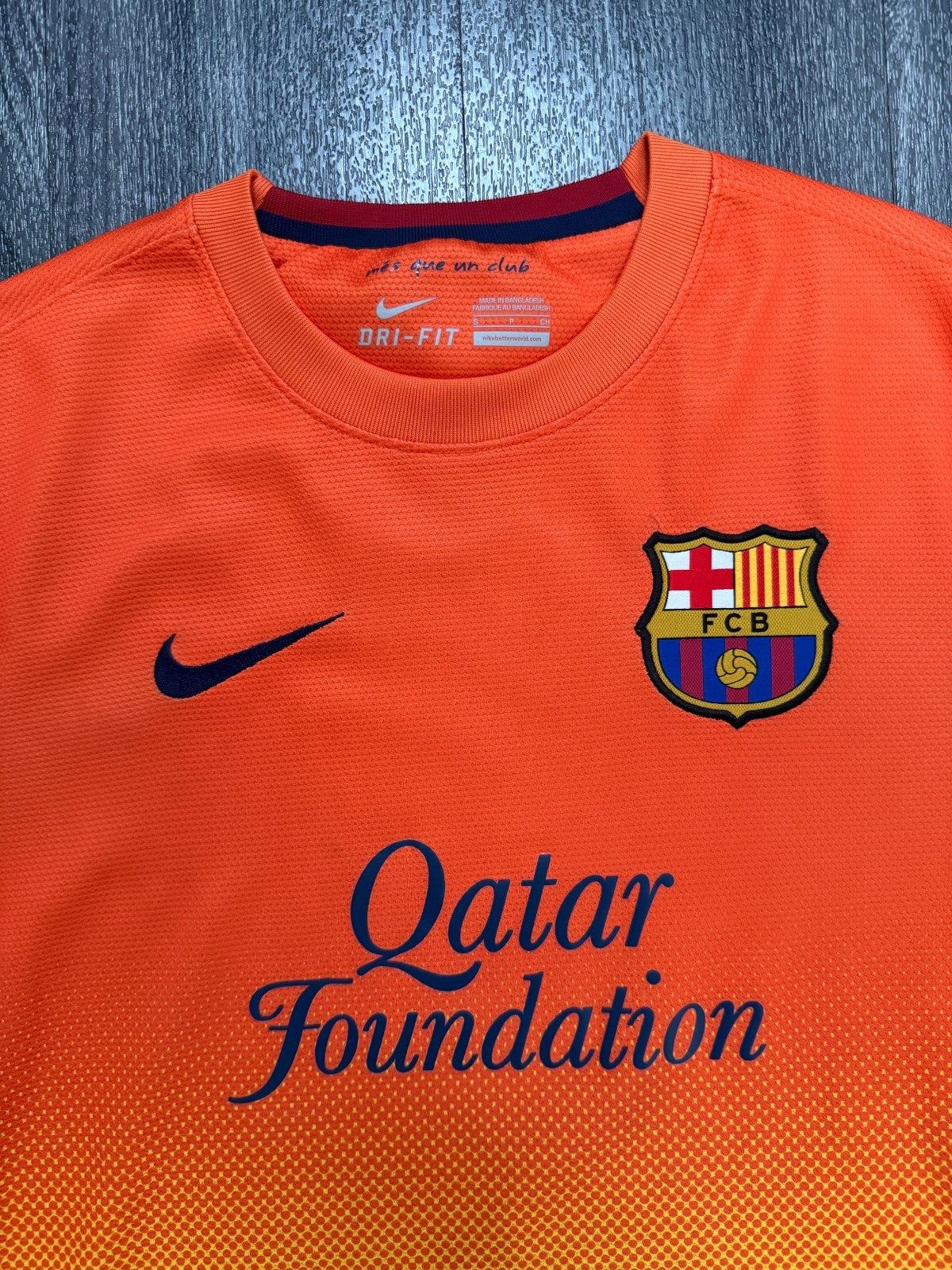 Original Nike Barcelona 2012/2013 Away Shirt Mens Small S1