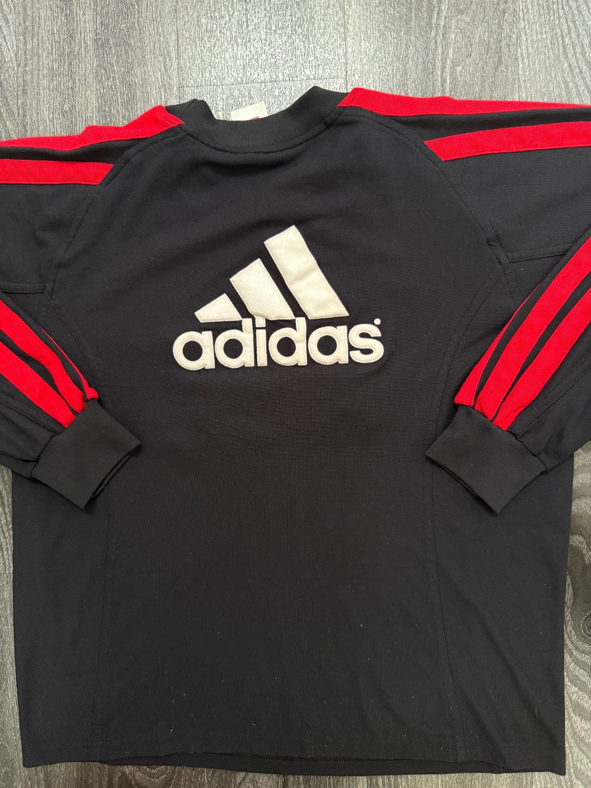 Original Authentic Adidas AC Milan 1998/1999 Training Top Jumper Mens Small5
