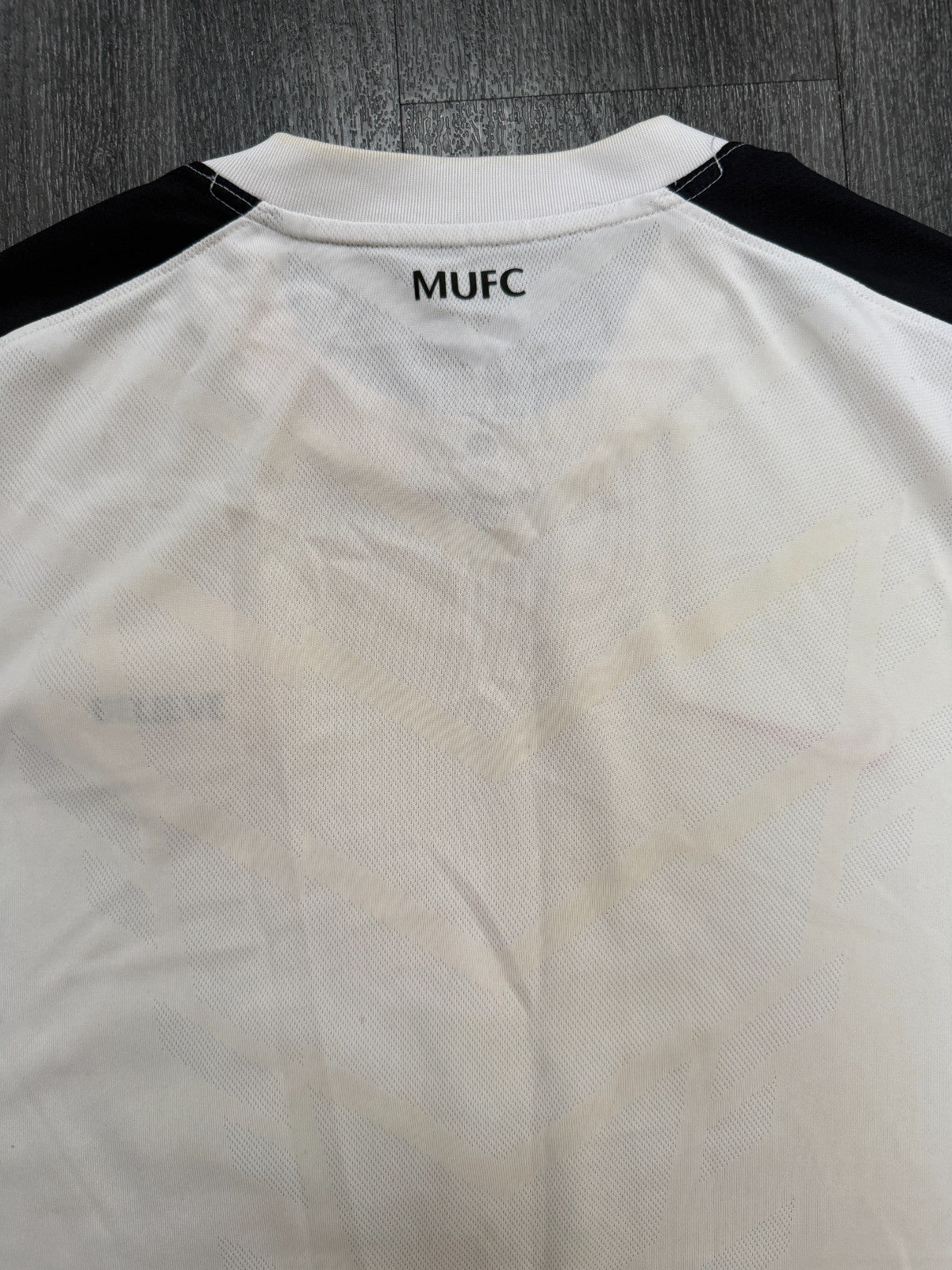 Original Authentic Nike Manchester United 2010/2011 Away Shirt Mens Large9