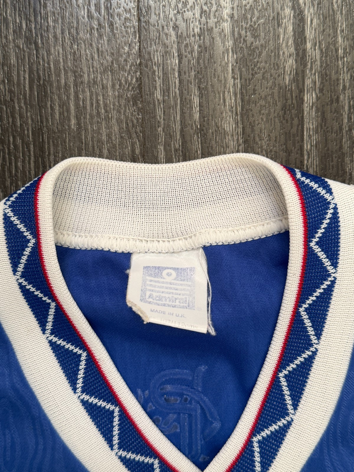 Original Admiral Rangers 1990/1991 Home Shirt Mens Large L2