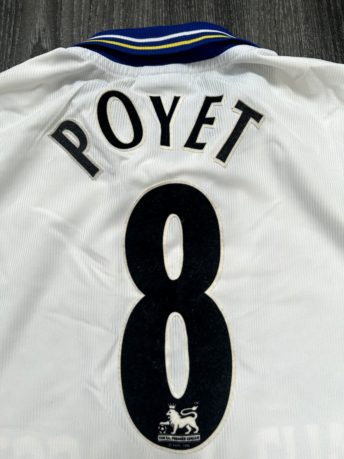 Original Authentic Umbro Chelsea 1998/1999 Away Shirt Poyet 8 Mens Extra Large13