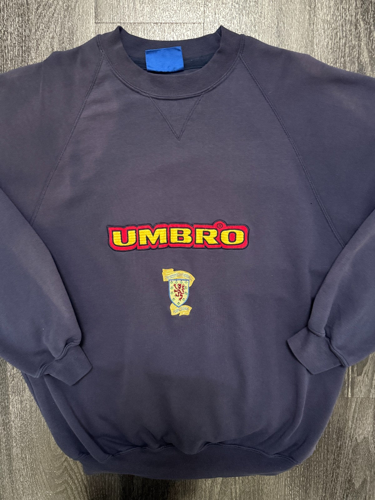 Original Umbro Scotland 1996/1997 Training Jumper Sweatshirt Mens Medium M0