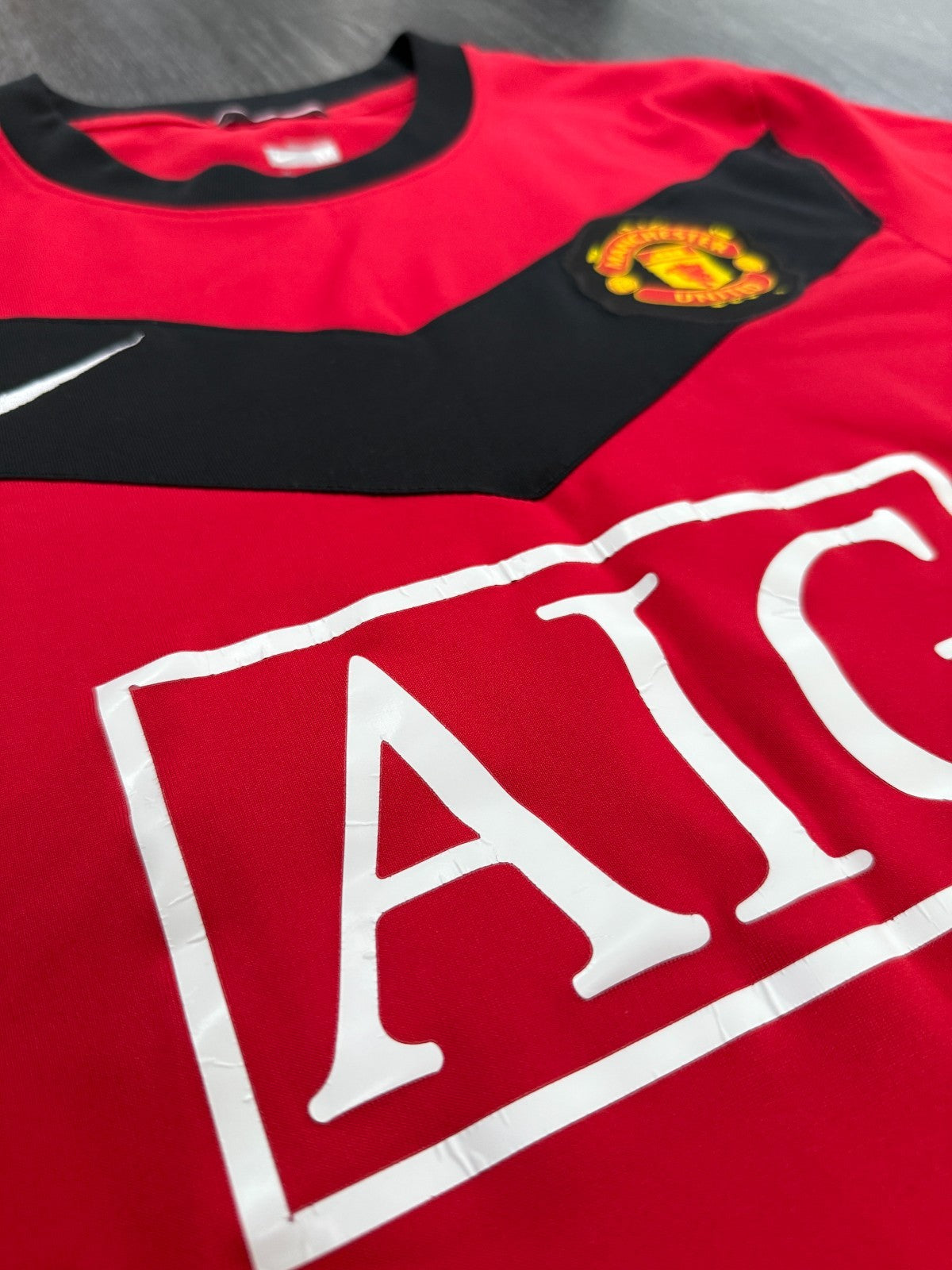 Original Nike Manchester United 2009/2010 Home Shirt Mens Medium3