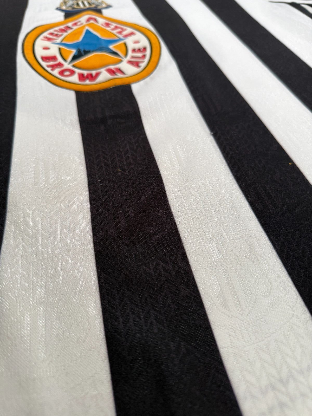 Original Adidas Newcastle United 1997/1998 Home Shirt Mens Large5