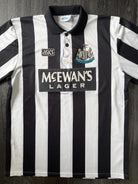 Original ASICS Newcastle United 1993/1994 Home Shirt Mens Extra Large0