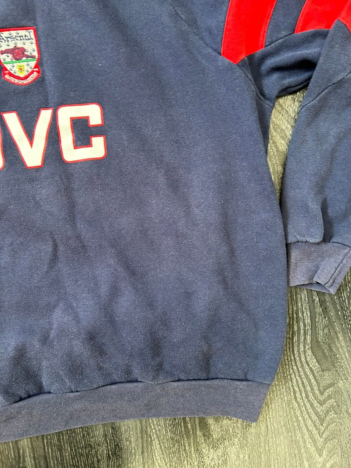 Original Authentic Adidas Arsenal 1992/1994 Sweatshirt Jumper  Medium M4