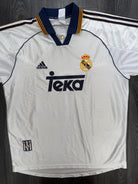 Original Authentic Adidas Real Madrid 1998/1999 Home Shirt Mens Large0