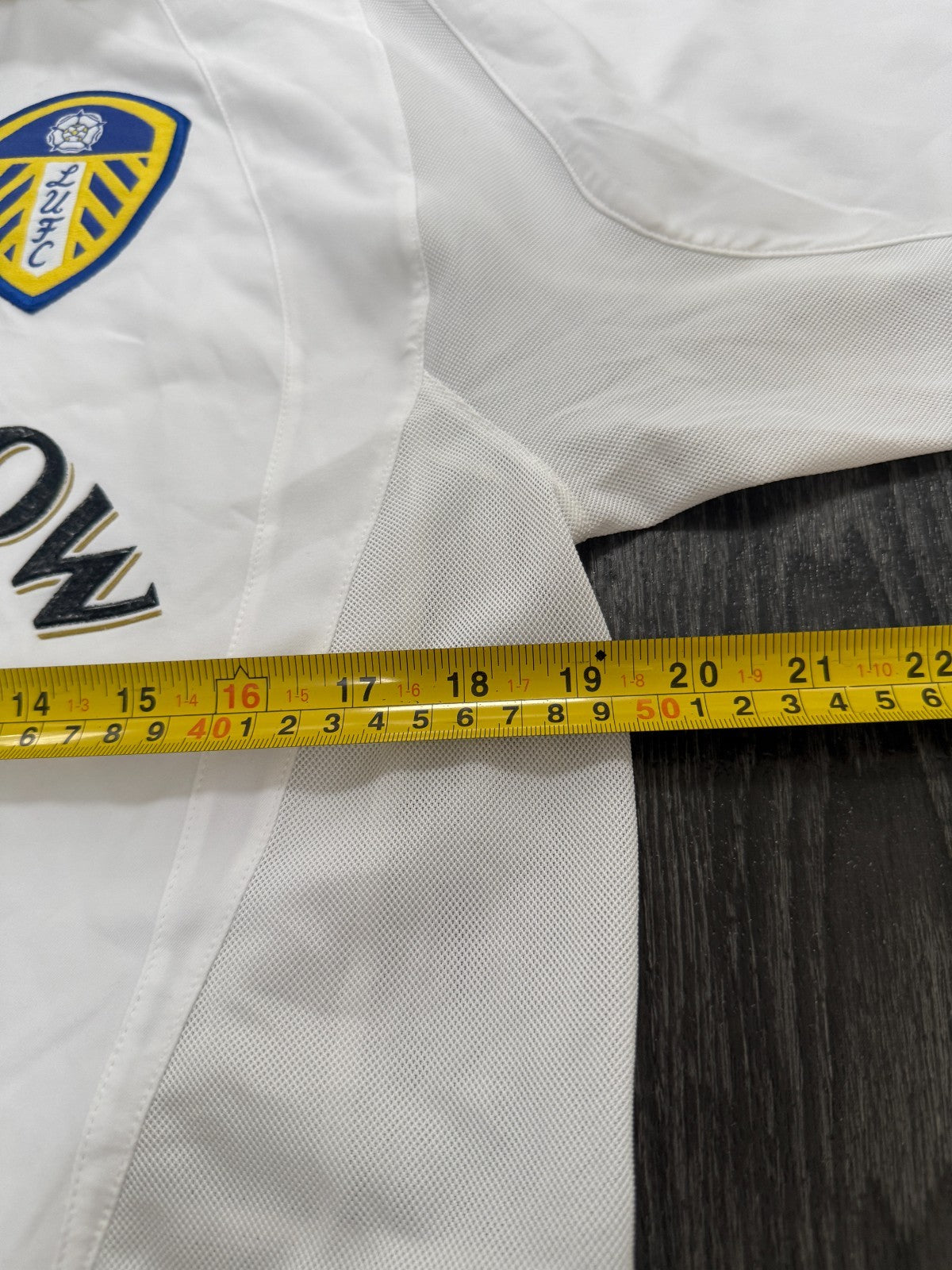 Original Authentic Nike Leeds United 2002/2003 Home Shirt Mens Small4