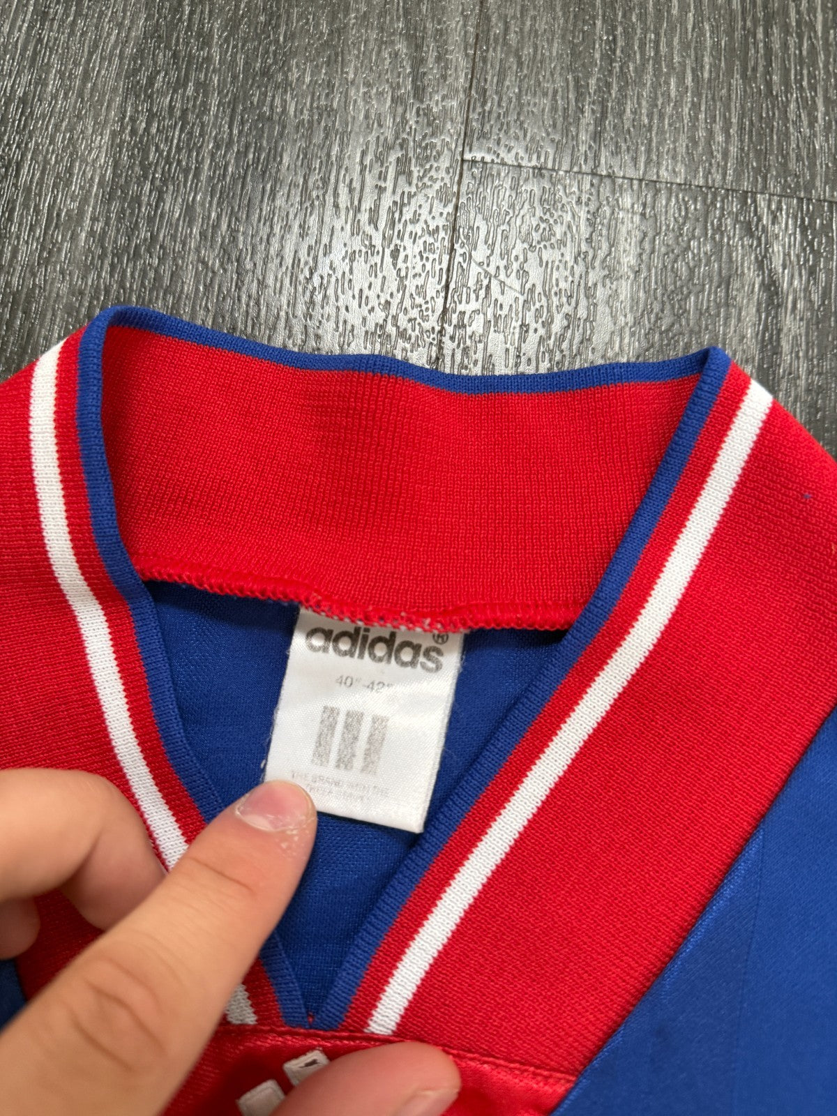 Original Authentic Adidas Rangers 1992/1993 Home Shirt Mens Large2