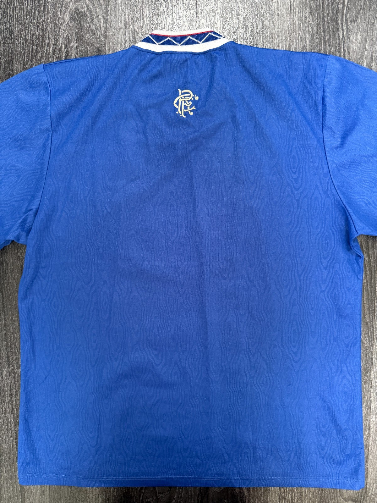 Original Authentic Admiral Rangers 1990/1991 Home Shirt Mens Extra Large9