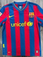 Original Authentic Nike Barcelona 2009/2010 Home Shirt Mens Small0