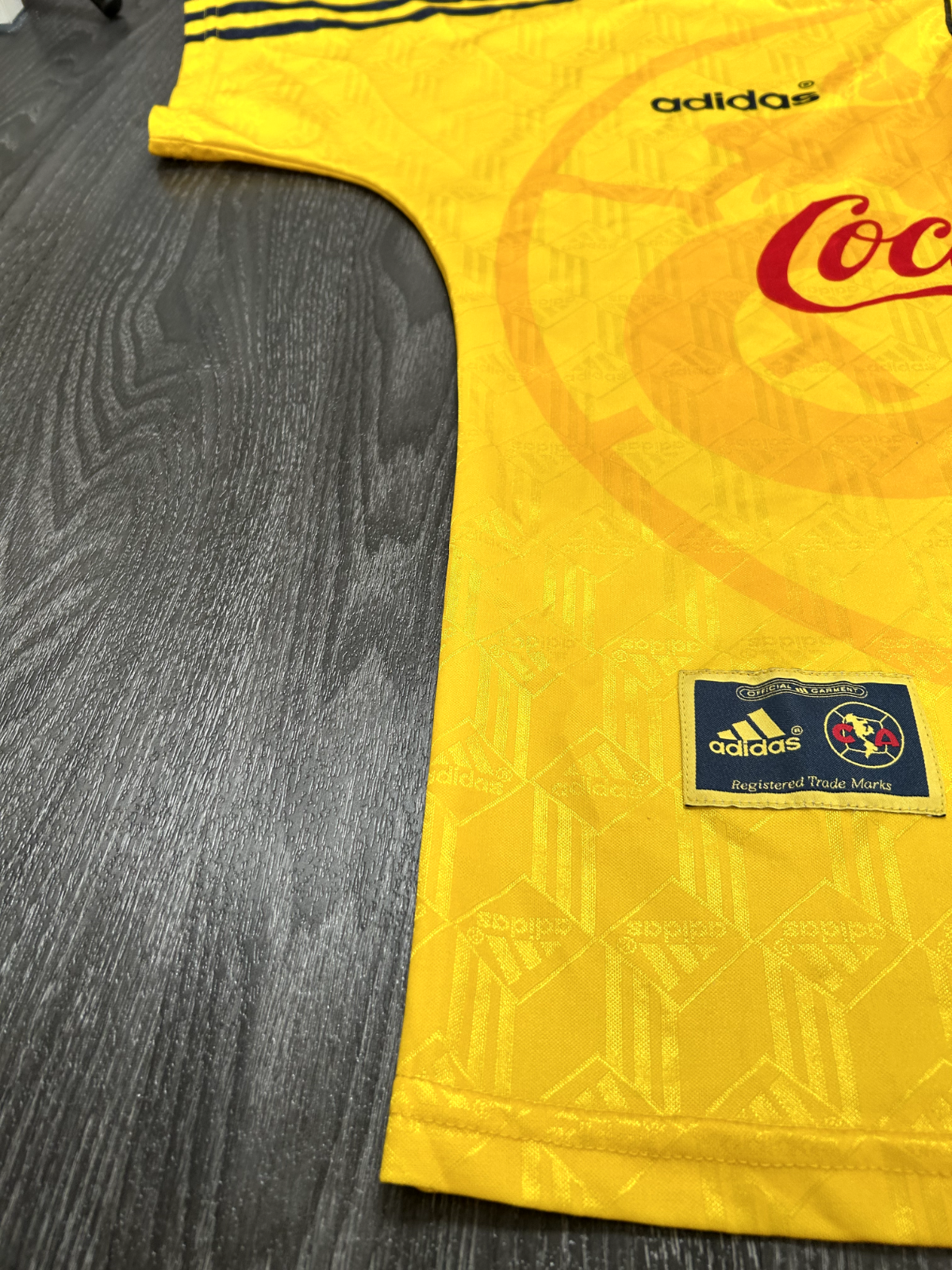 Original Authentic Adidas Club América 1998/1999 Home Shirt Mens Large4