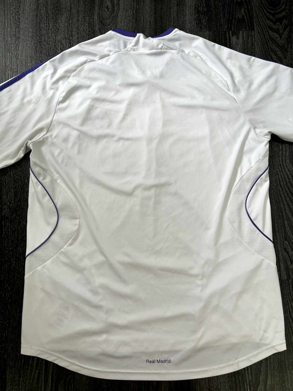 Original Authentic Adidas Real Madrid 2007/2008 Home Shirt Mens Extra Large XL9