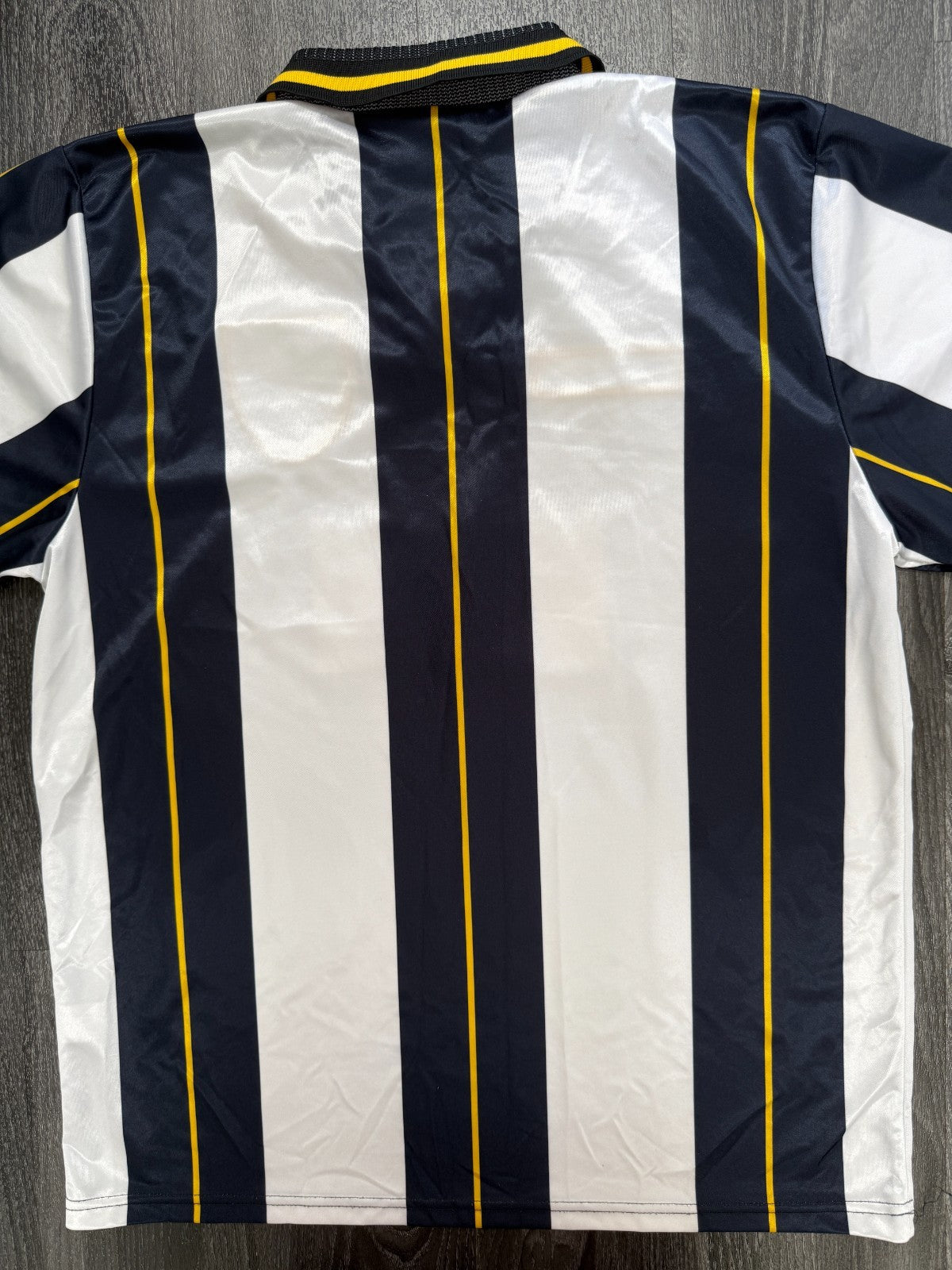 Original Authentic Mitre Notts County 1996/1997 Home Shirt Mens Large5