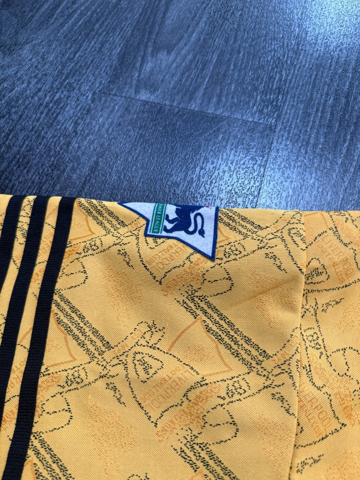 Original Adidas Liverpool 1994/1995 Third Shirt Mens Extra Large XL11